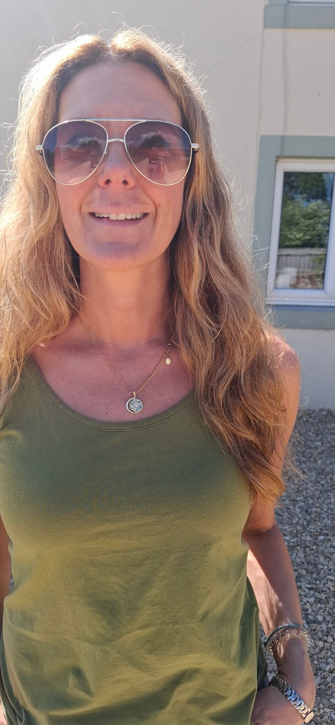 Customer photo review of My Sun, Moon & Stars Necklace 3.0