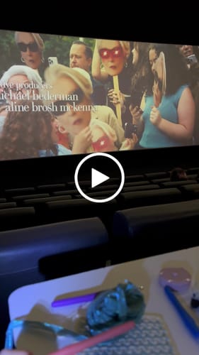 Customer video review of KNITTING & CROCHET MOVIE NIGHT - ROMA - May 8