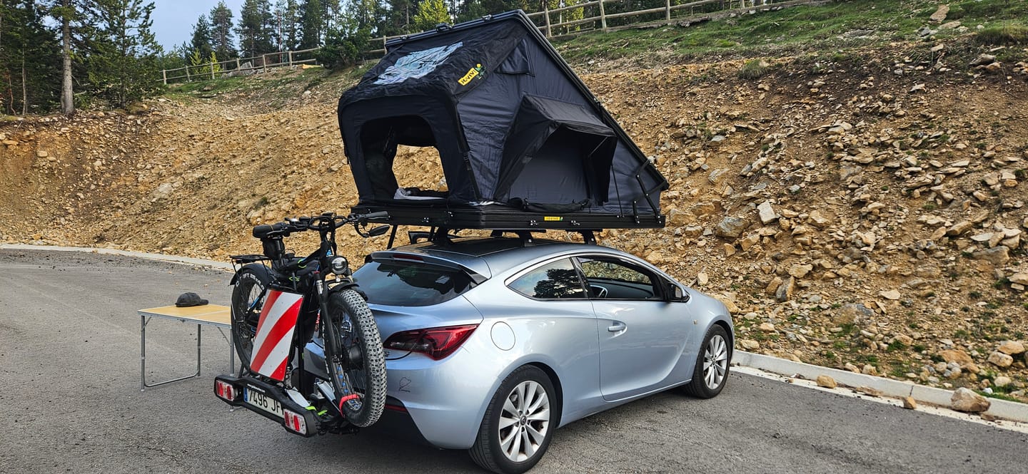 Customer photo review of Tienda de techo para coche Jovive Easy M