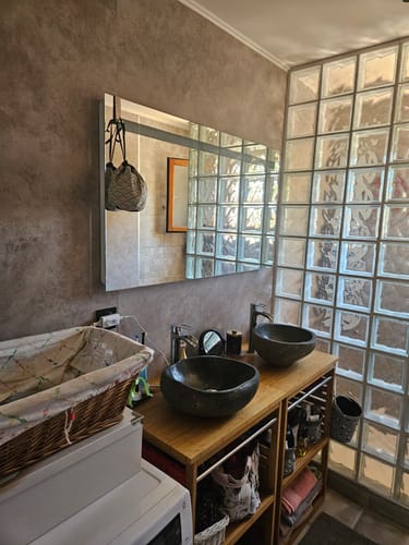 Customer photo review of Panneau Mural PVC Beige Valencia 260 x 120 CM