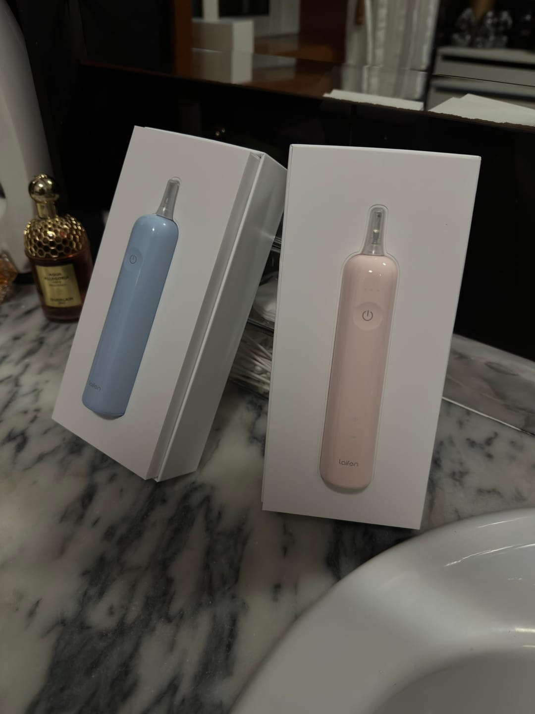 Customer photo review of Laifen Wave Pro Electric Toothbrush
