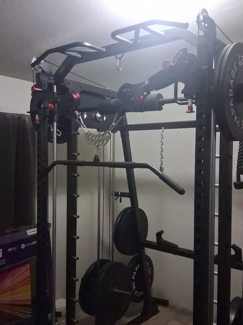 Customer photo review of 3D Pivot Arms Rack Attachment for M4-2.0