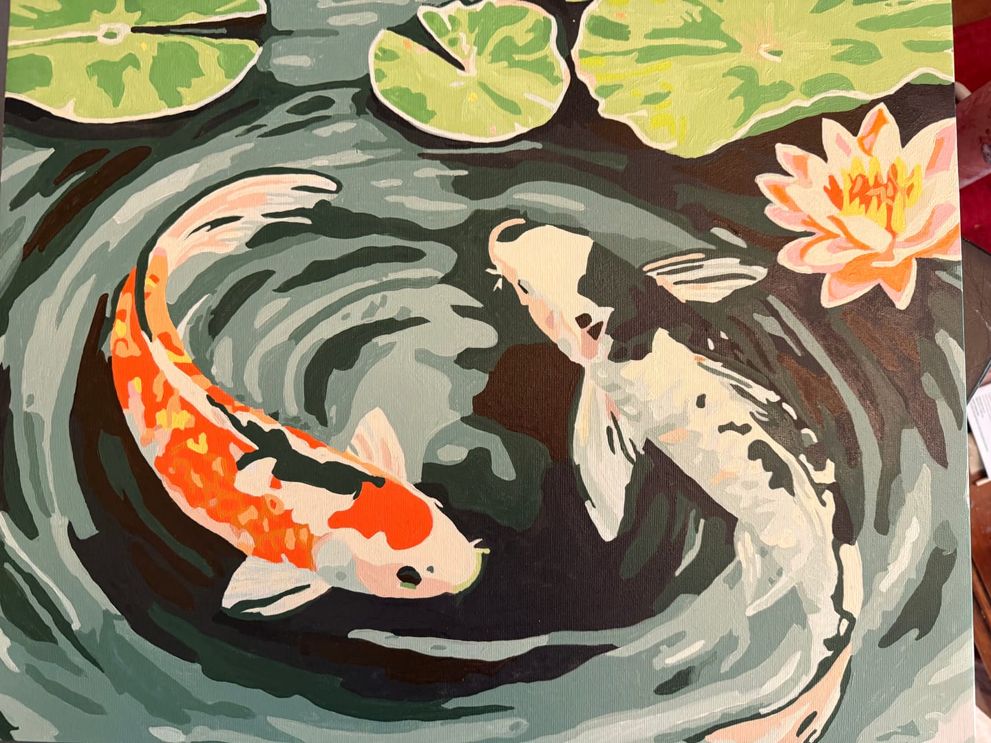 Customer photo review of Koi Harmony