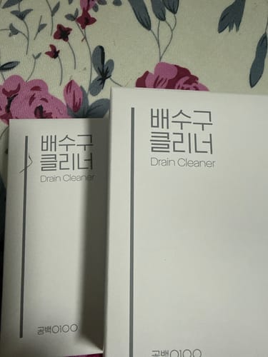 Customer photo review of Drain Cleaner (4 sachets/ box) | Clean & remove drainage odor