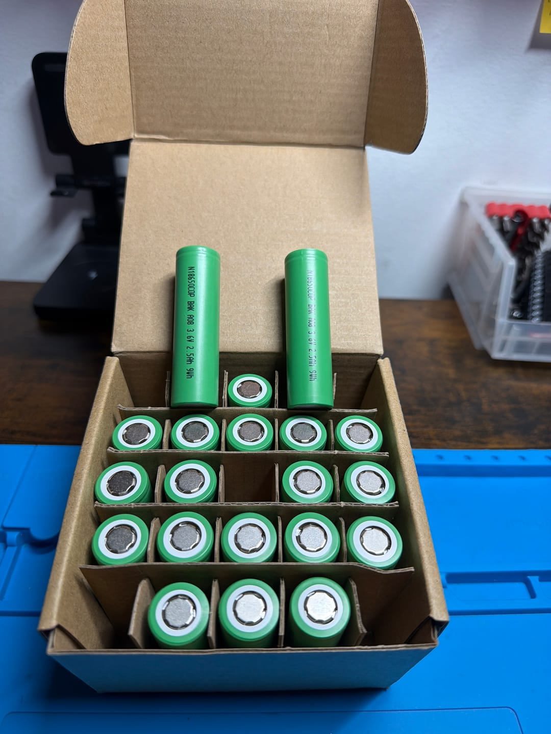 Customer photo review of BAK N18650COP 18650 2500mAh 30A Battery
