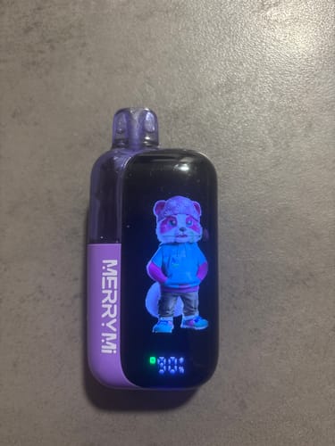 Customer photo review of Merry-Mi - Panda X 40K - Puff Jetable / Vape Disposable - 5% nicotine