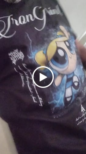 Customer video review of [Limited Edition] 'Cartoons: Powerpuff Girls Bubbles' Heavyweight T-Shirt