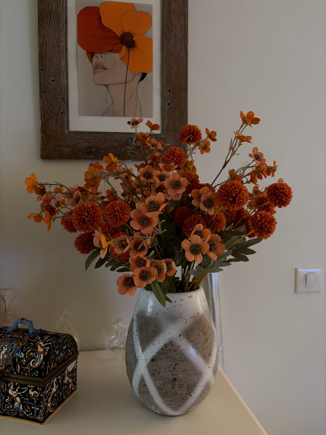 Customer photo review of Bouquet de Cire - Terracotta