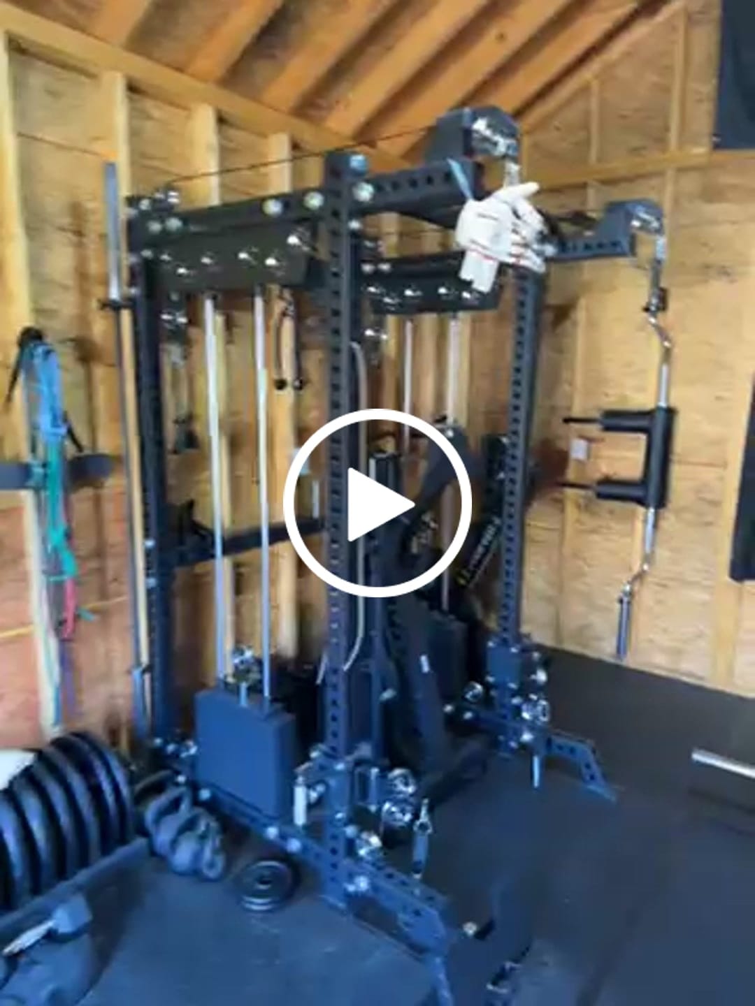 Customer video review of Blazzed HD1 Squat Rack Functional Trainer