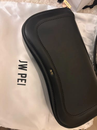 Customer photo review of JWPEI Pudding Bag JOY Adjustable crossbody single-shoulder Bag for women, 1C56 genuine leather, simple and casual