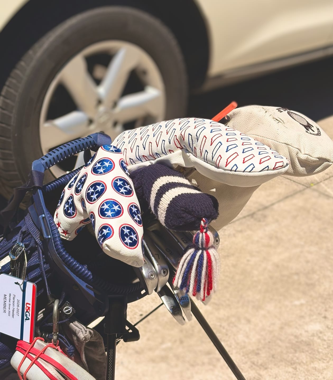 Customer photo review of 3SG - Tri-Star Putter Cover (Blade)