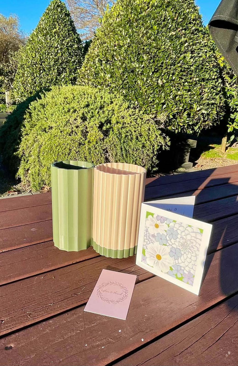 Customer photo review of The Millie vase