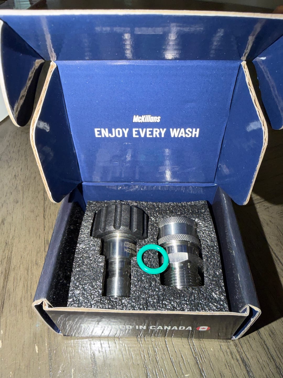 Customer photo review of M22-14mm Quick Connect Pair