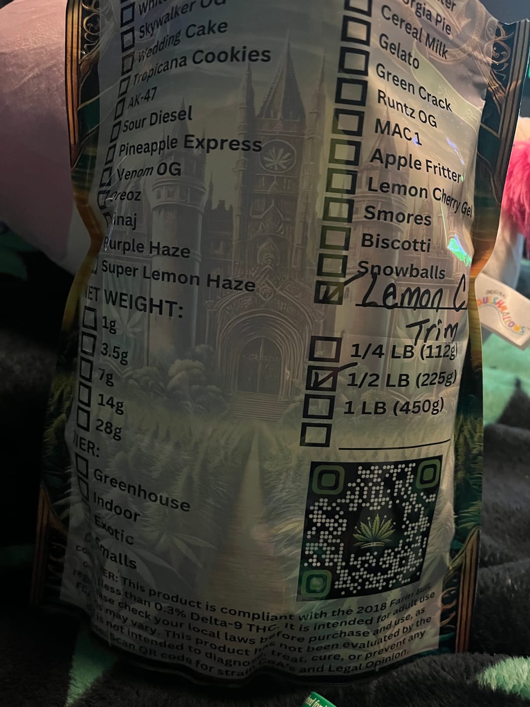 Customer photo review of Cheap THCA Flower Trim