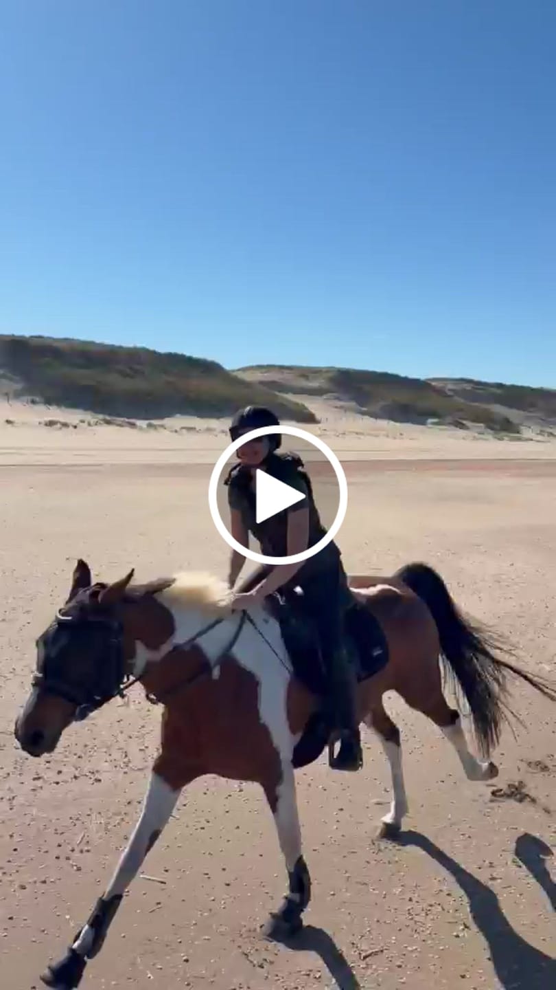 Customer video review of CRYSTAL KYLIE - RIDING LEGGINGS | BLACK CRYSTALS