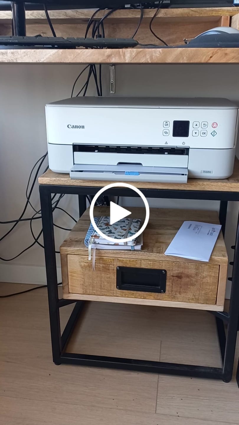 Customer video review of Bijzettafel mangohout | Nachtkastje | 45x35x50