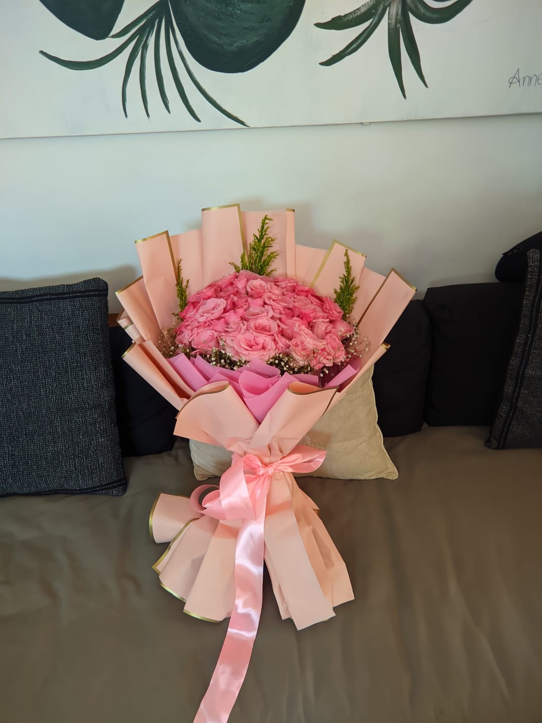 Customer photo review of 🌹 Bouquet of Roses