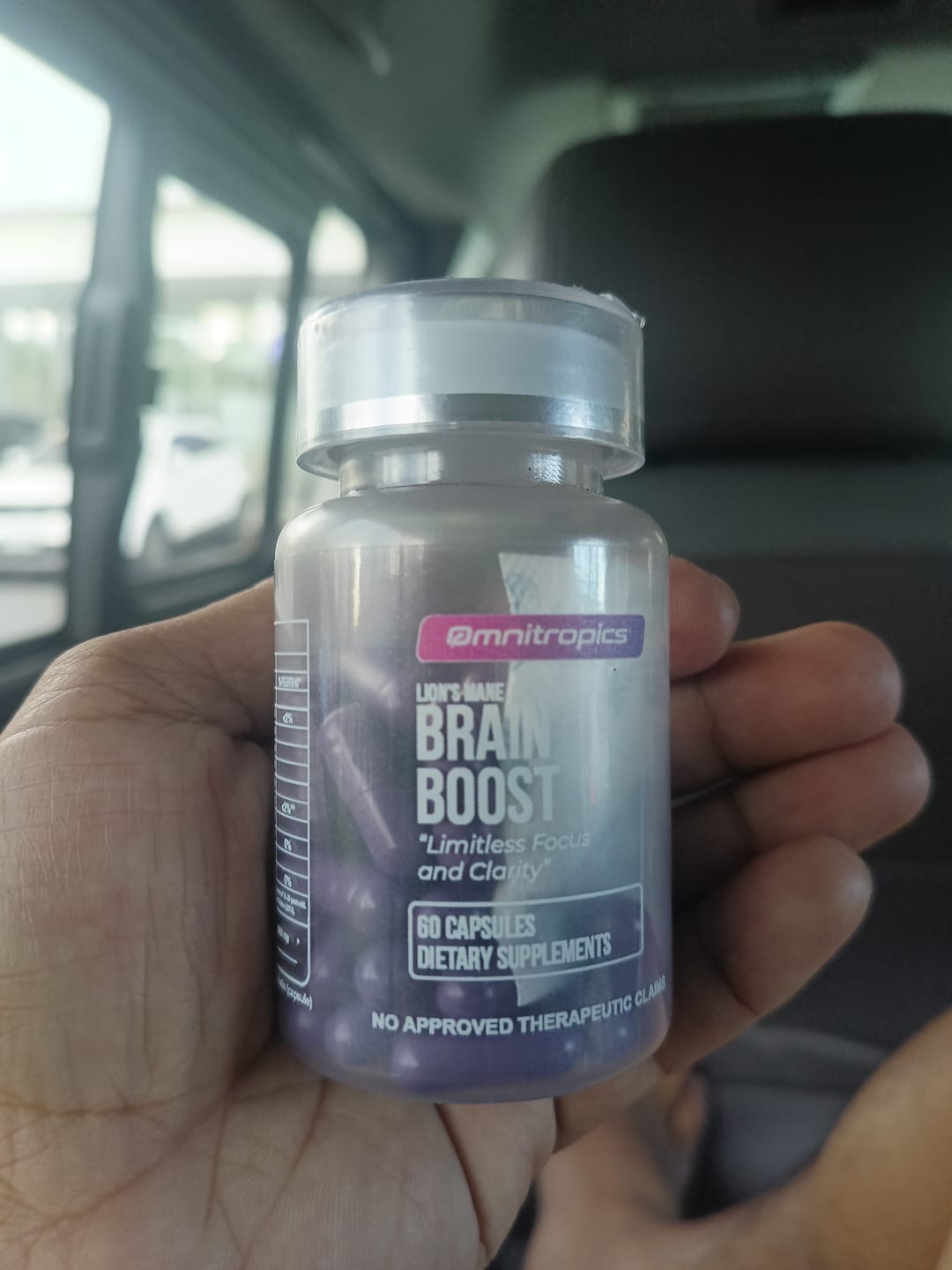Customer photo review of Omnitropics™ Brain Boost Premium Lion's Mane (25% OFF)