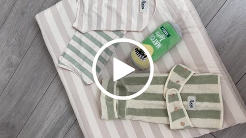 Customer video review of Hazelnut Stripe | Summer Breeze Cooling Vest