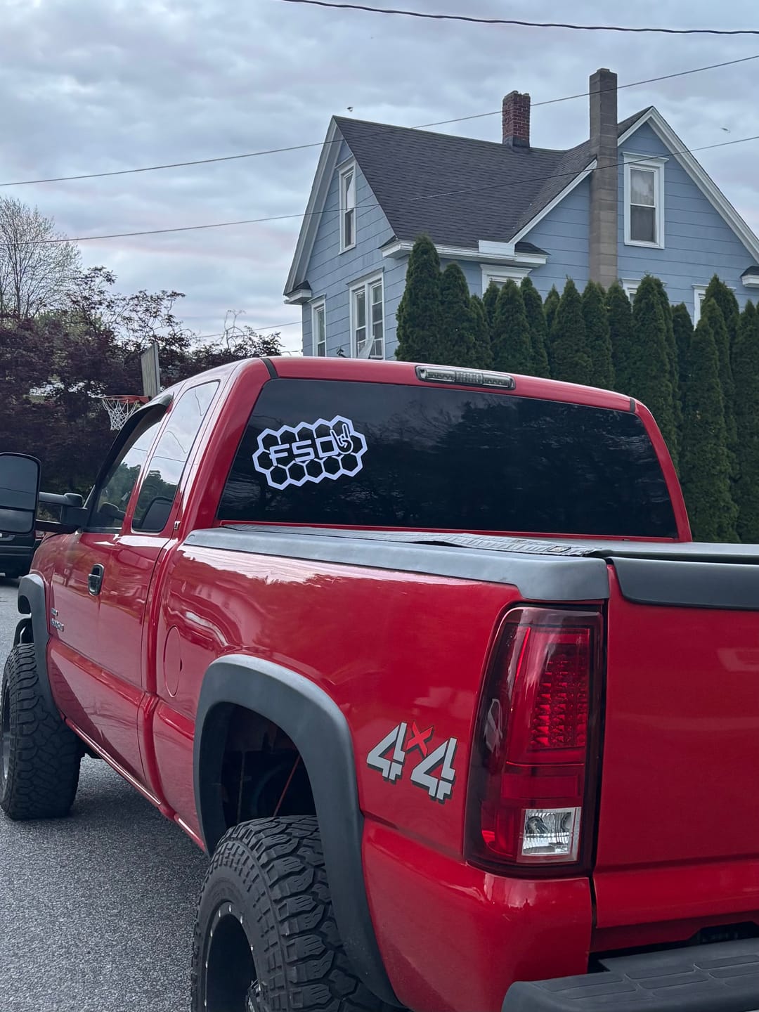 Customer photo review of FSD Honey Comb Decal