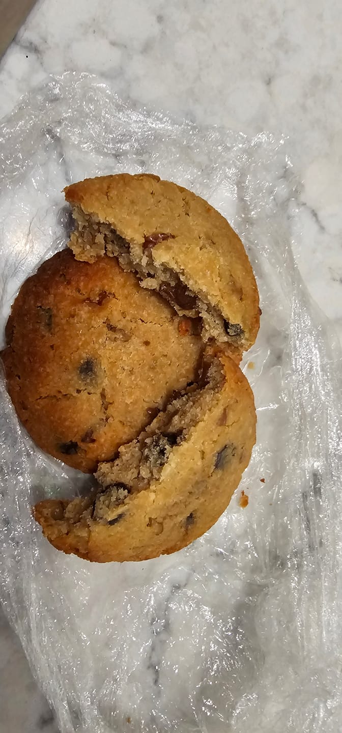 Customer photo review of Low Carb Keto Pecan Chocolate Chip Cookies