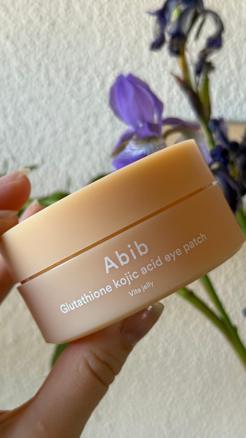 Customer photo review of Glutathione kojic acid eye patch Vita jelly