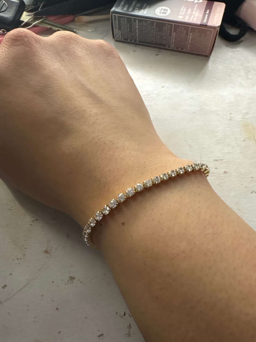 Customer photo review of Tennis Bracelet