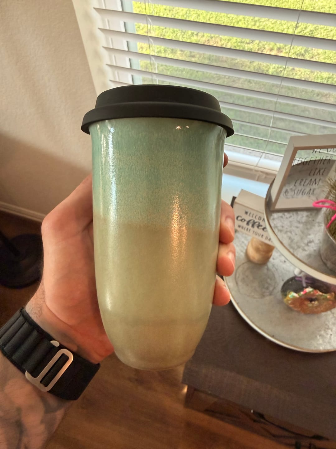 Customer photo review of Aurora Cup 16oz