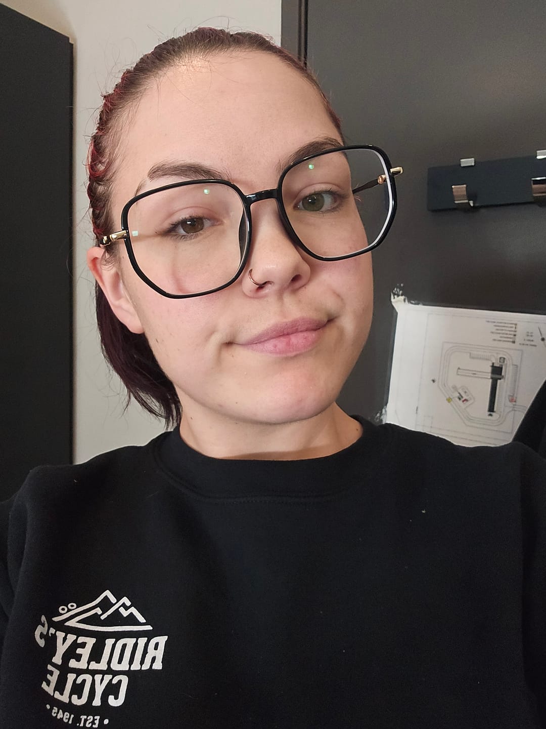 Customer photo review of Zelda Eyeglasses