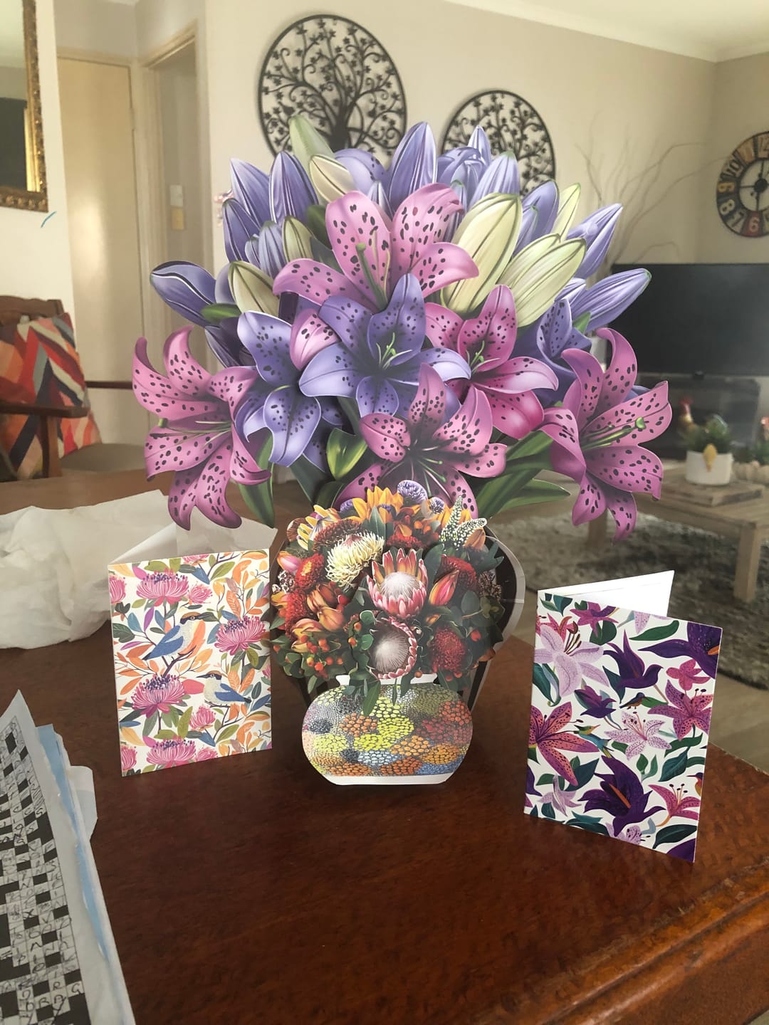 Customer photo review of Personal gift note
