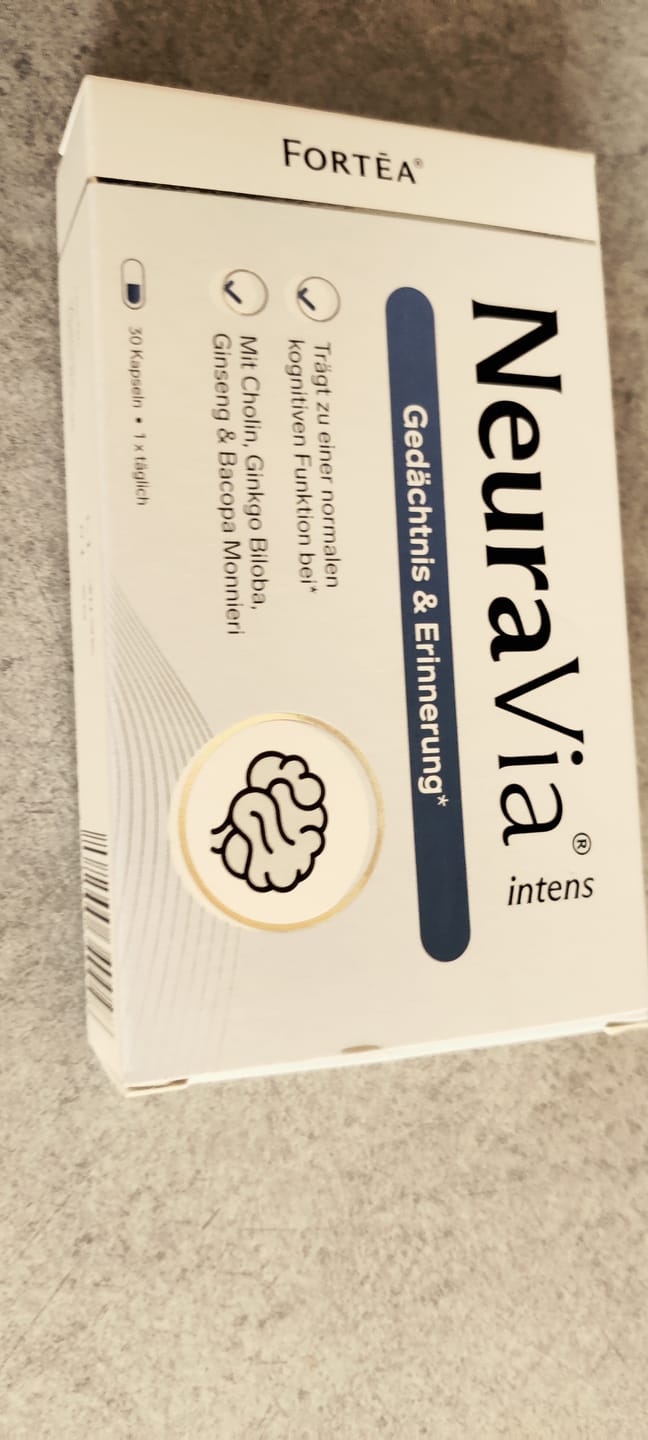 Customer photo review of NeuraVia intens – Gedächtnis & Erinnerung