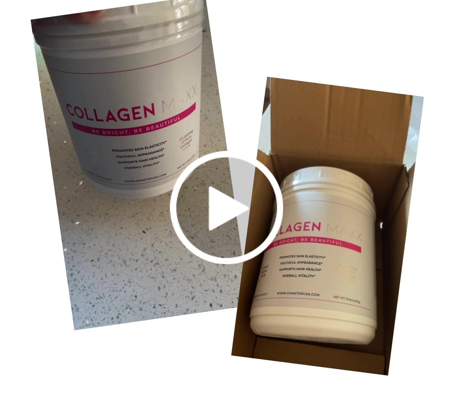 Customer video review of COLLAGEN MAXX