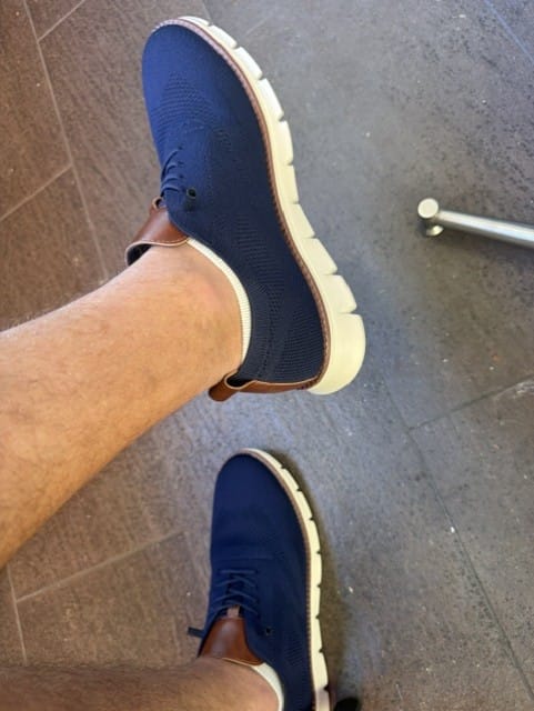 Customer photo review of Ultra Comfy - Healthy and Supportive Walking Shoes