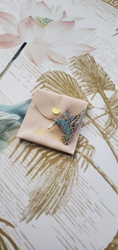 Customer photo review of Bird Brooches