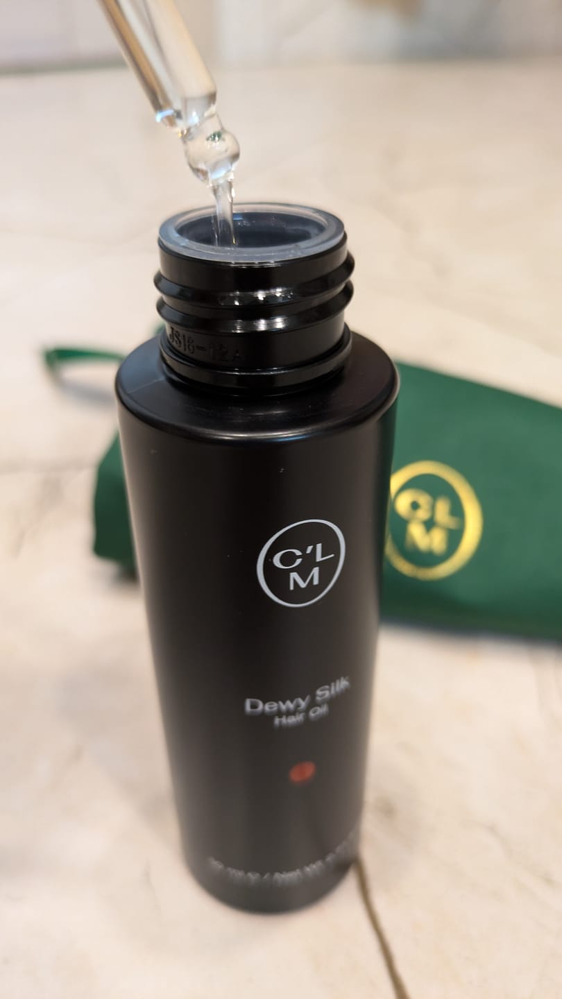 Customer photo review of Drėkinantis ir žvilgesio suteikiantis plaukų aliejus 80ml