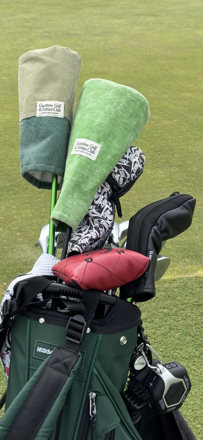 Customer photo review of Hudson Featherlite Golf Bag