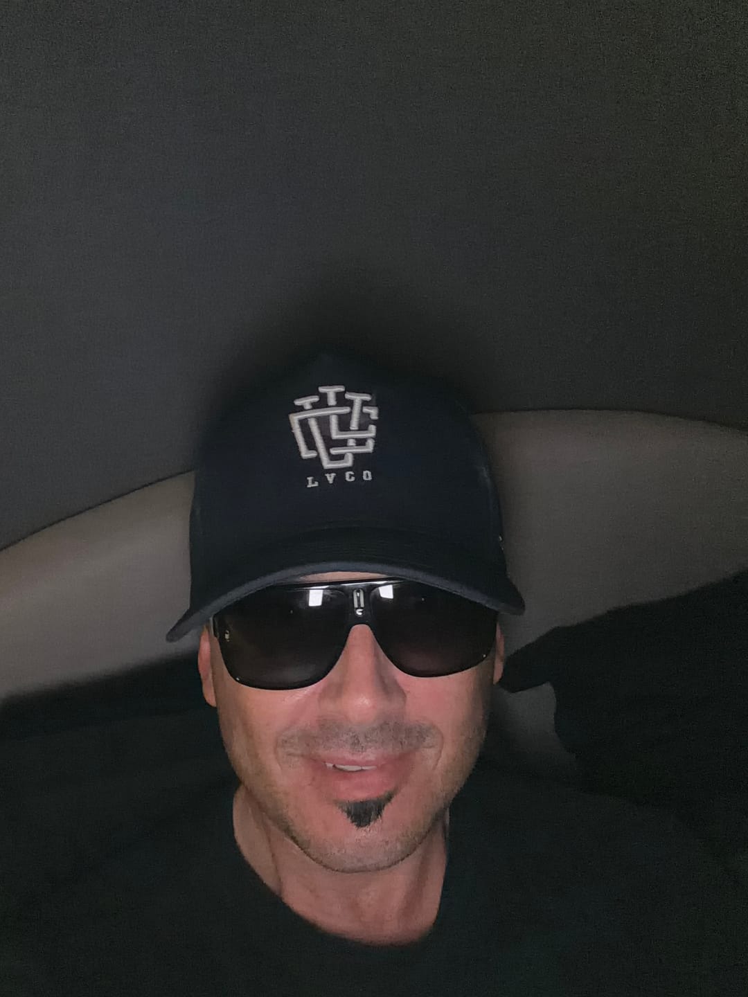Customer photo review of ULTRA FIT Royal Blue A-Frame Snapback