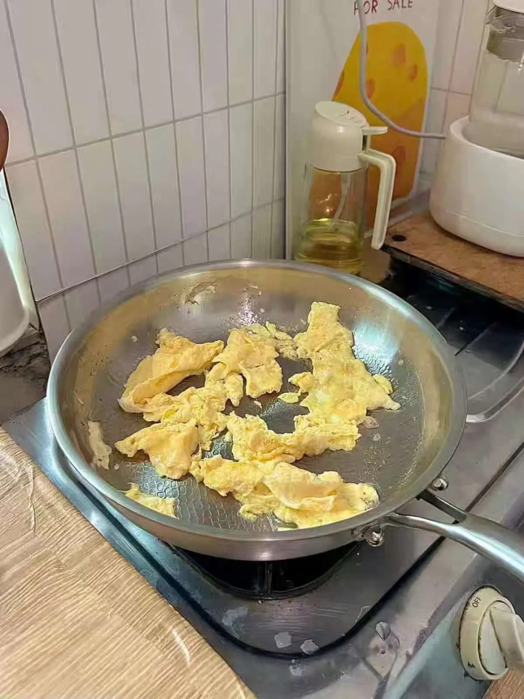 Customer photo review of Pure Titanium Pro Hammered Pan
