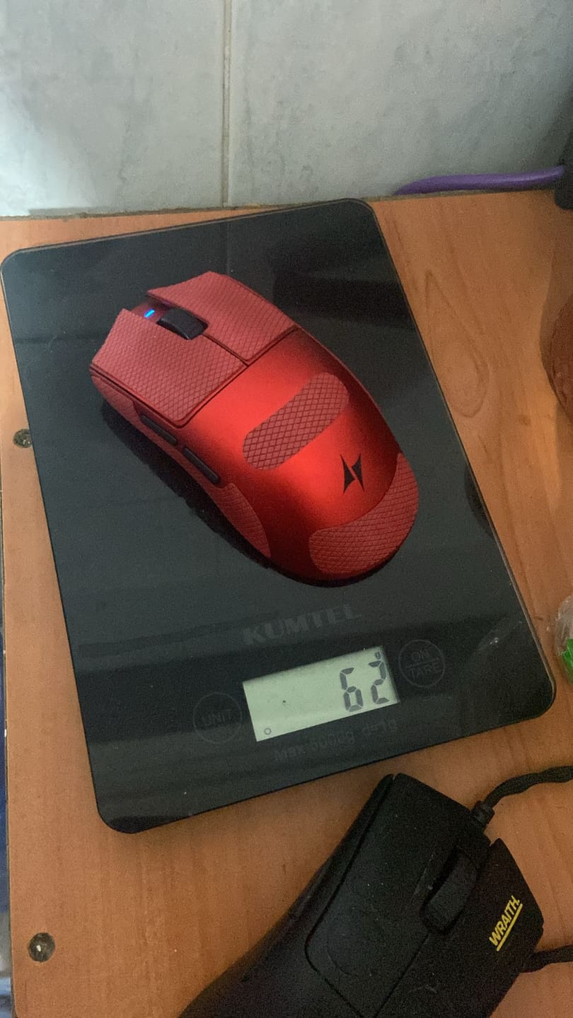 Customer photo review of ATK Blazing Sky X1 V2 Wireless Mouse