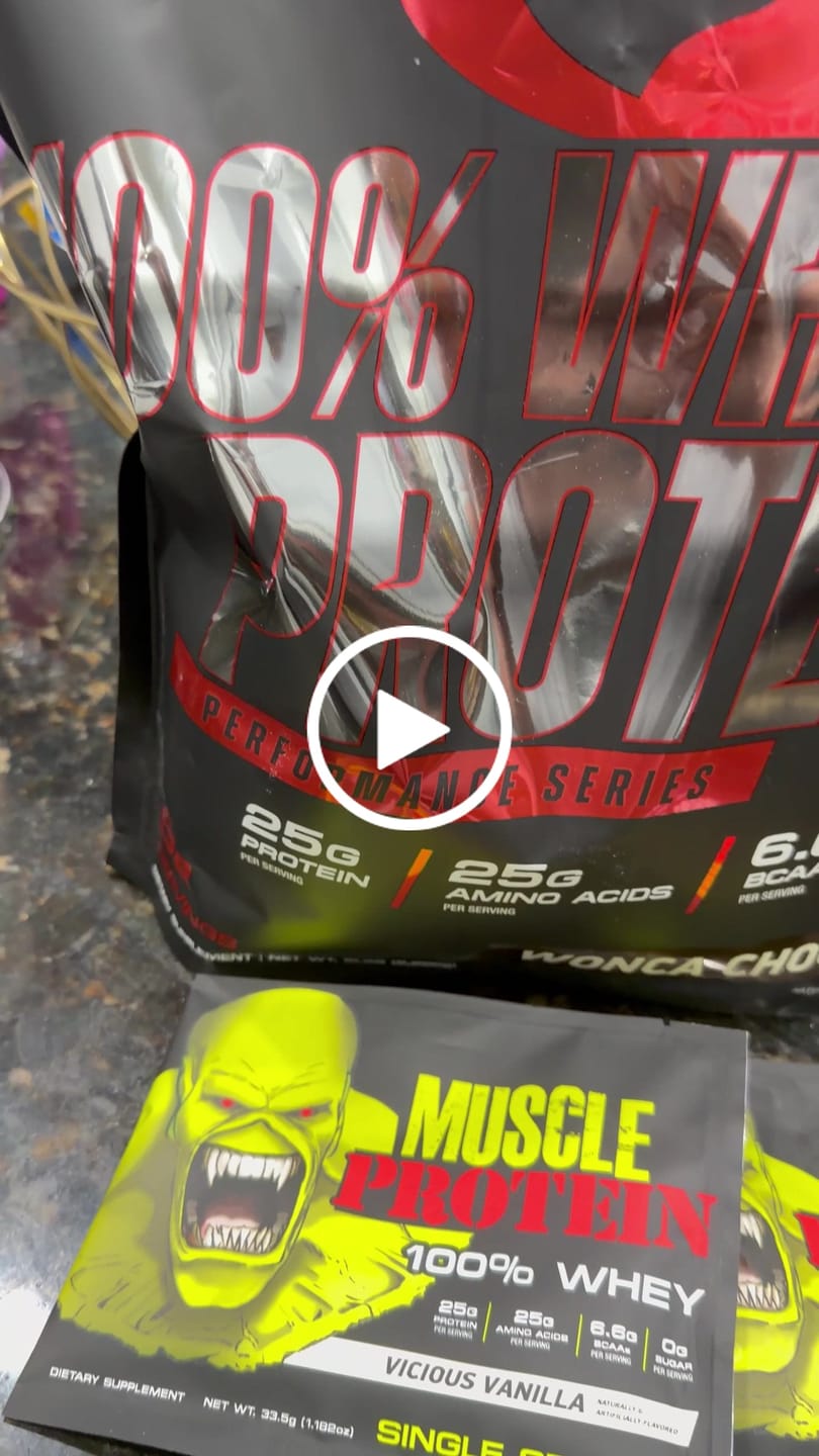 Customer video review of Whey Protein Powder Travel Single Serving
