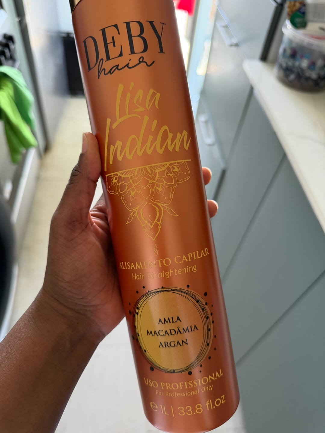 Customer photo review of Lissage Indien Deby Hair Lisa Indian (sans formol)