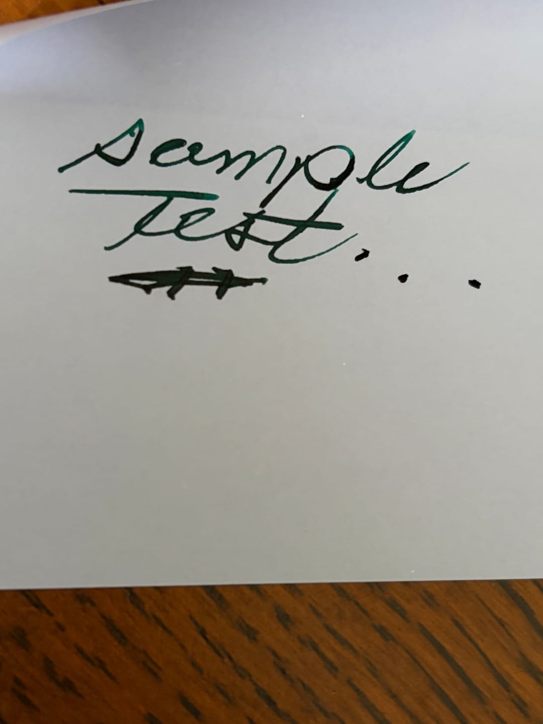 Customer photo review of XV Nusa Fountain Pen - Smoke