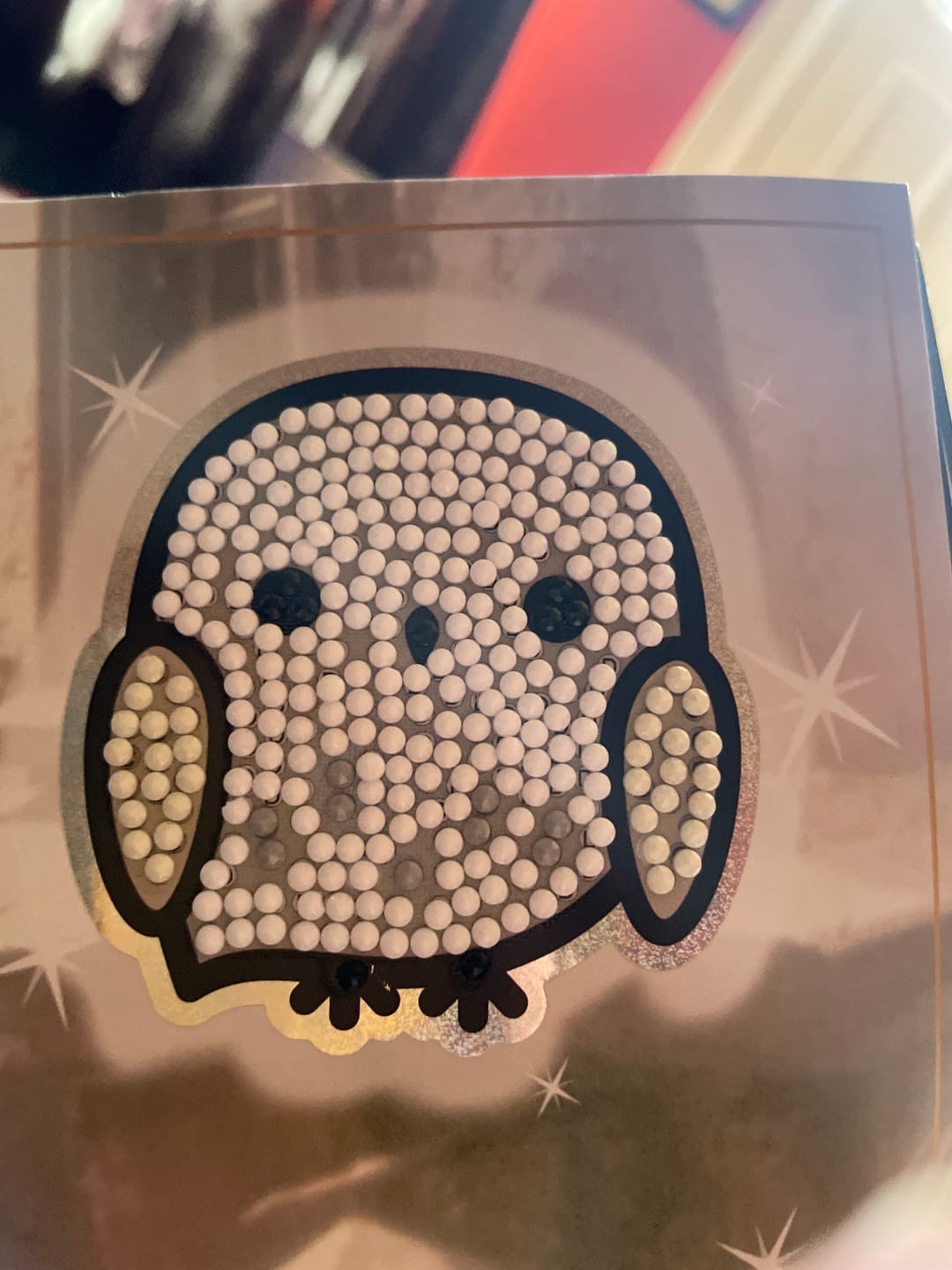 Customer photo review of Harry Potter Crystal Art Stickers 001-050