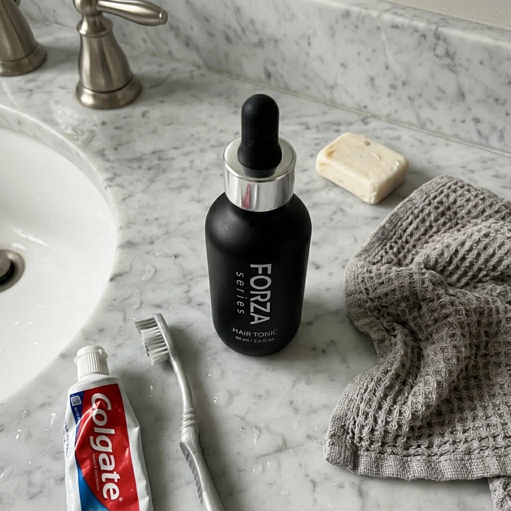 Customer photo review of Hair Tonic | Crecimiento Capilar 2X1