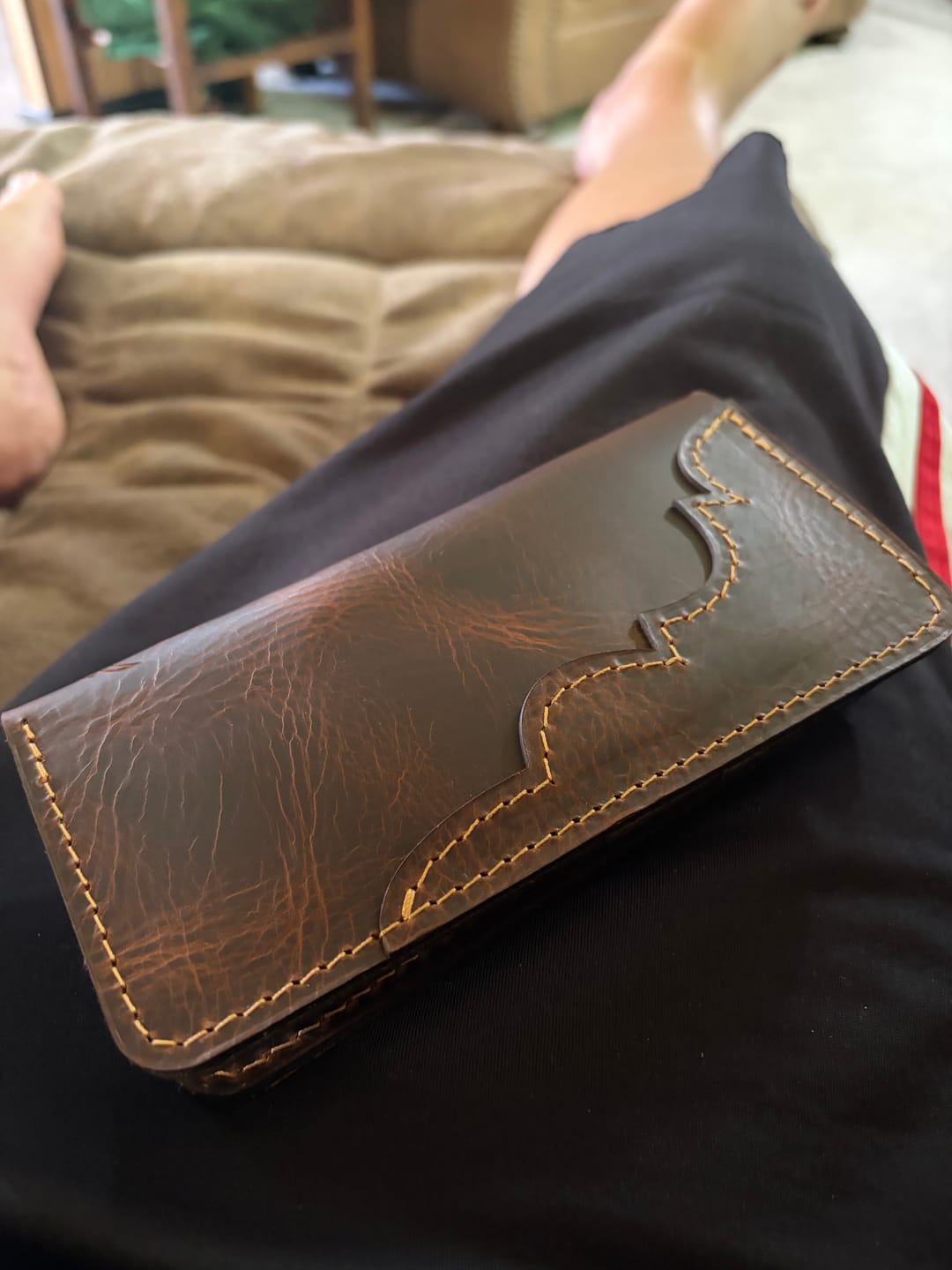 Customer photo review of Western Long Wallet