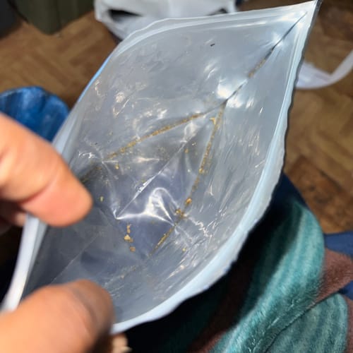 Customer photo review of Black Ice THCA Flower Ounce (28g)