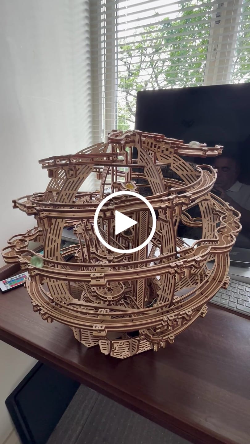 Customer video review of Gravity Marble Run