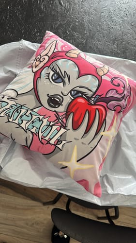 Customer photo review of Almofada Personalizada