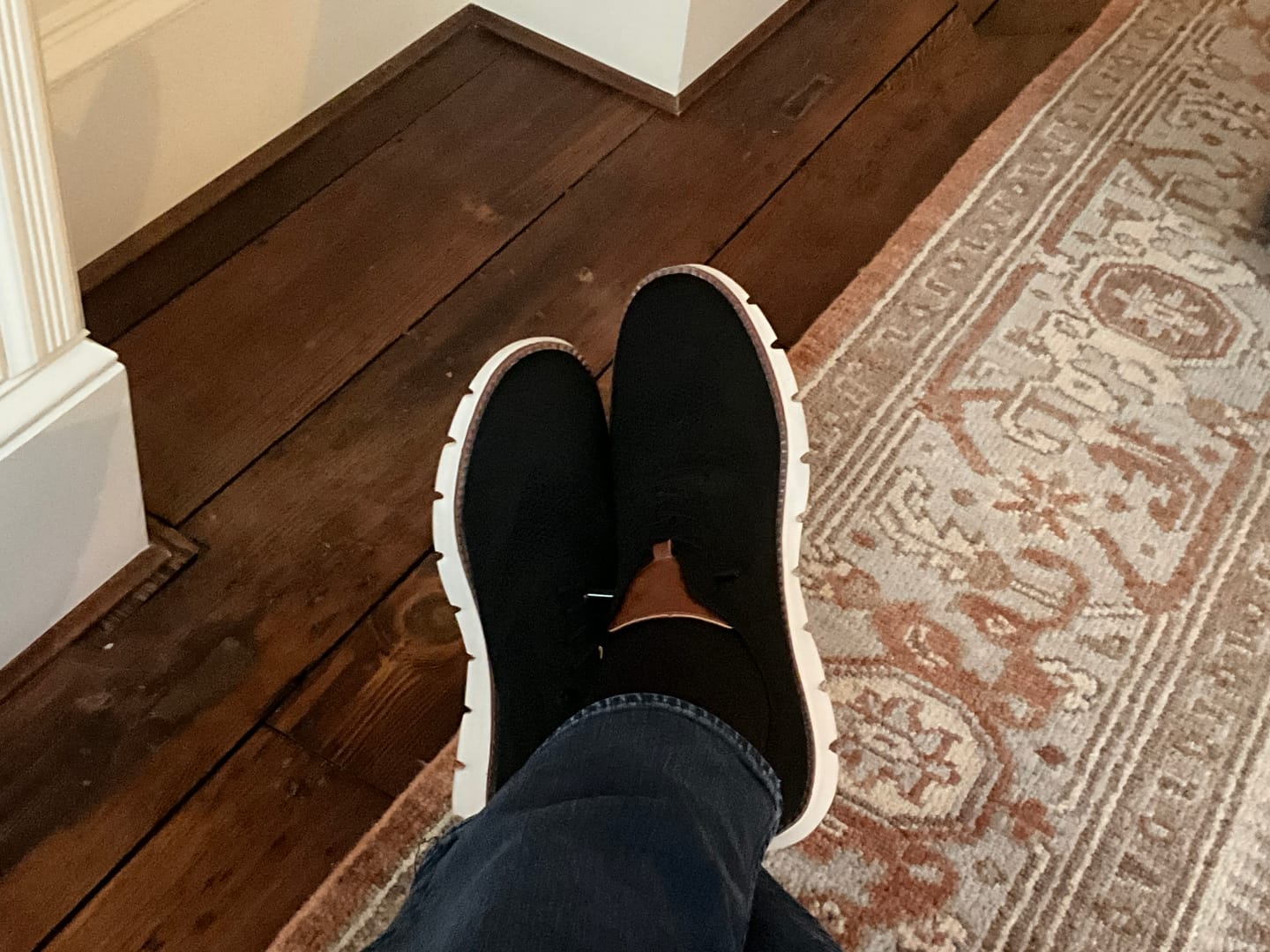 Customer photo review of Ultra Comfy - Healthy and Supportive Walking Shoes