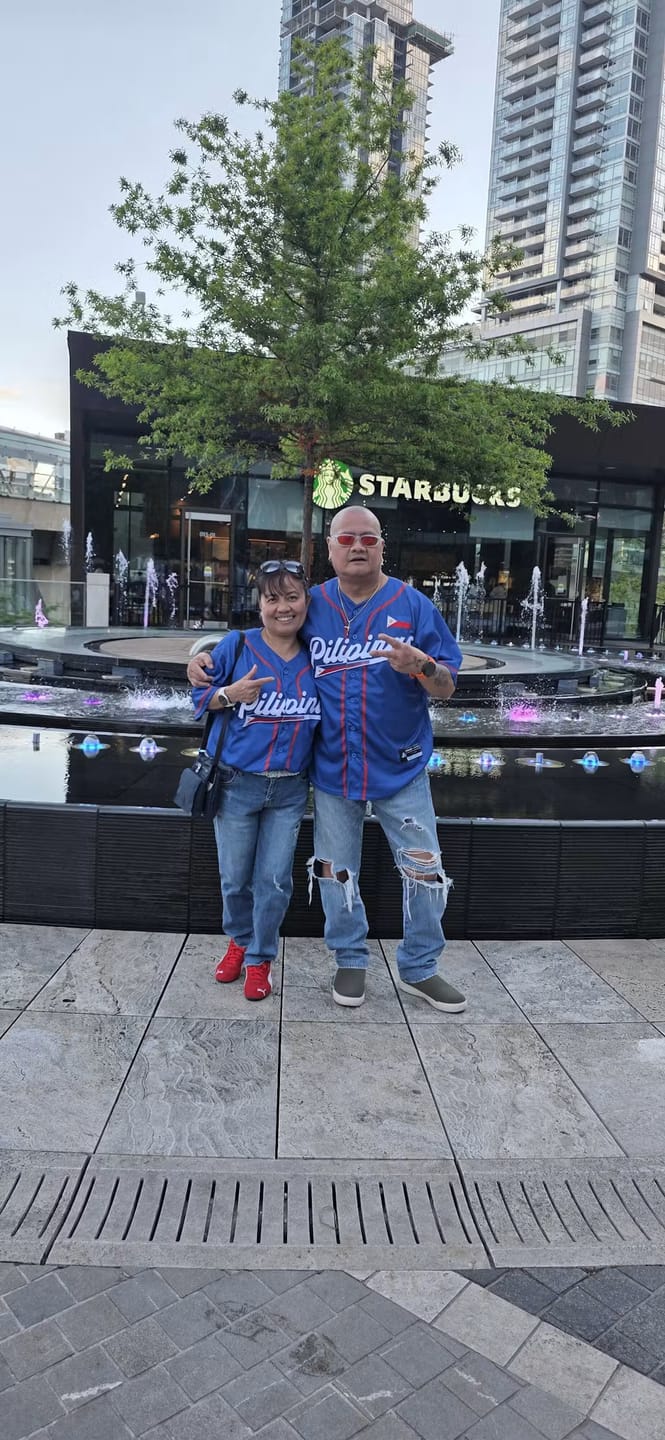 Customer photo review of Philippines Heritage Custom Baseball Jersey
